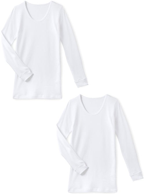 Lot de 2 chemises manches longues - DAXON - Kiabi