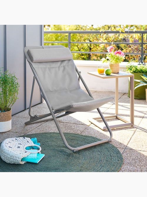 Lot de 2 chiliennes de jardin pliante MIRAEL - Kiabi