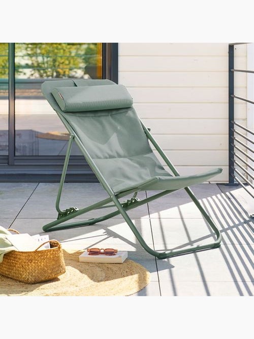Lot de 2 chiliennes de jardin pliante MIRAEL - Kiabi