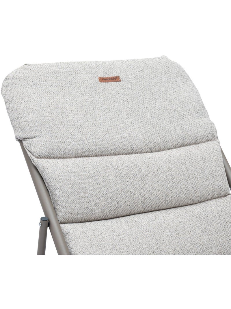 Lot de 2 chiliennes de jardin pliante NILLIA Gris clair - Kiabi