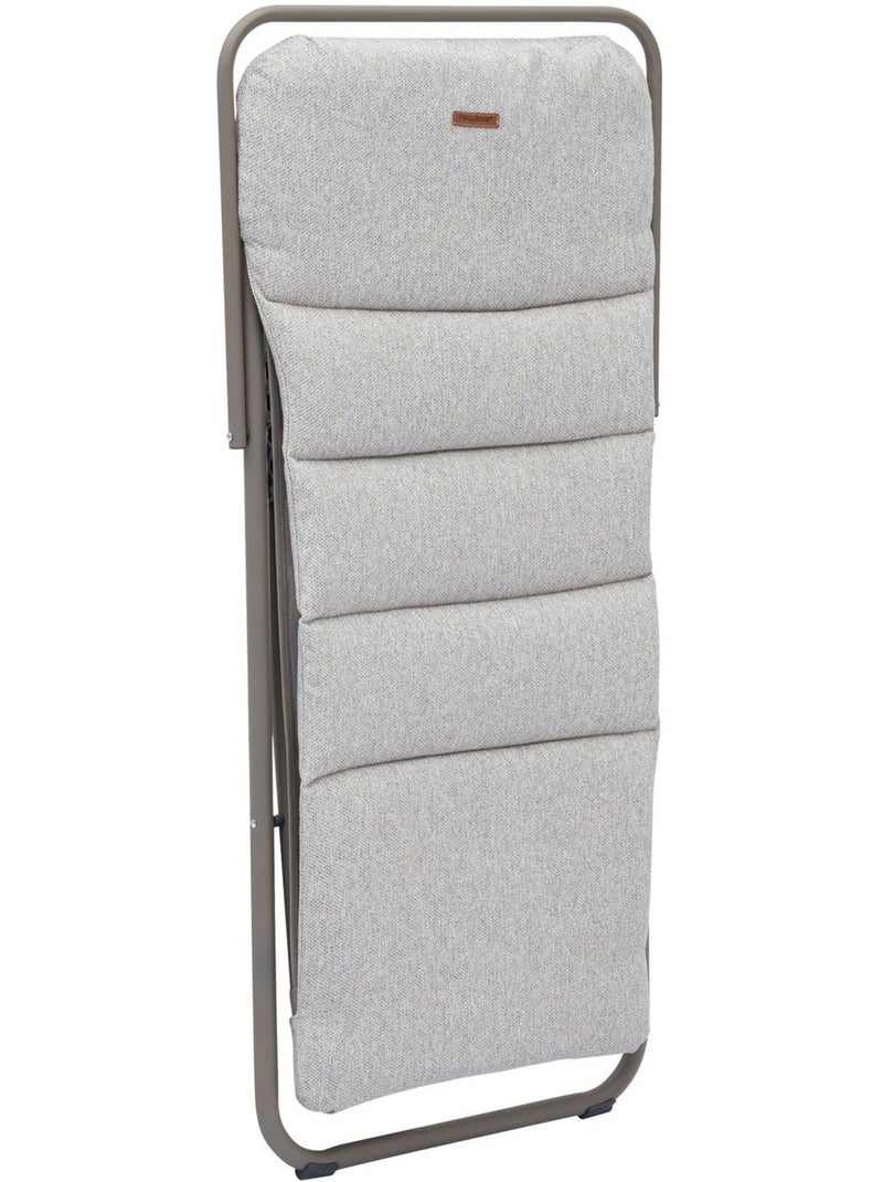 Lot de 2 chiliennes de jardin pliante NILLIA Gris clair - Kiabi