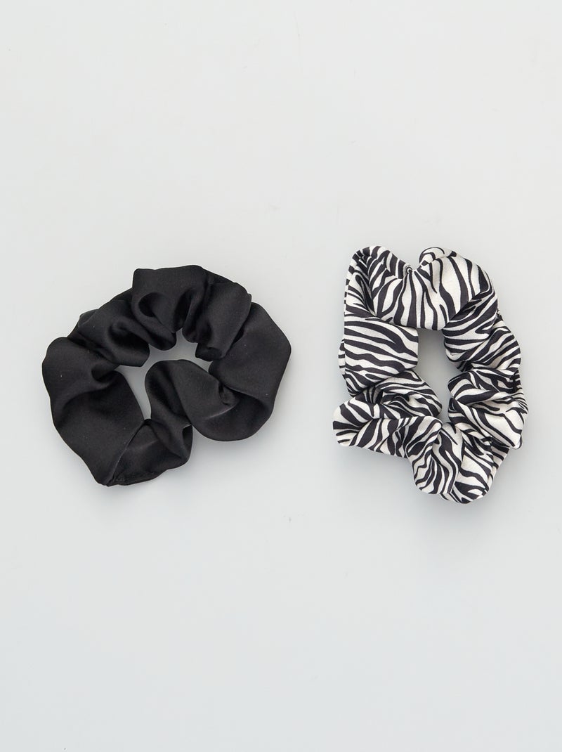 Lot de 2 chouchous Noir - Kiabi