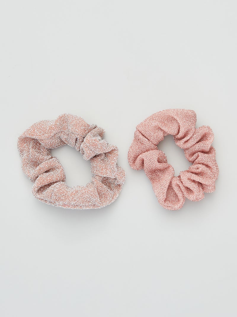 Lot de 2 chouchous pailletés multicolore - Kiabi