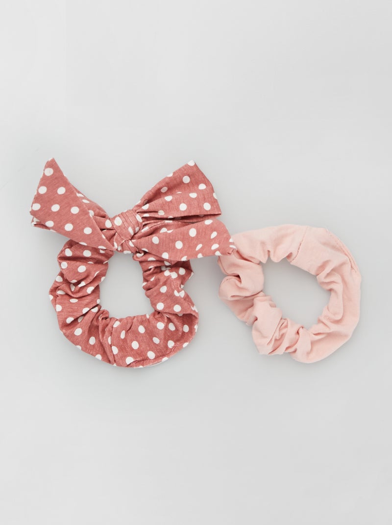 Lot de 2 chouchous rose - Kiabi