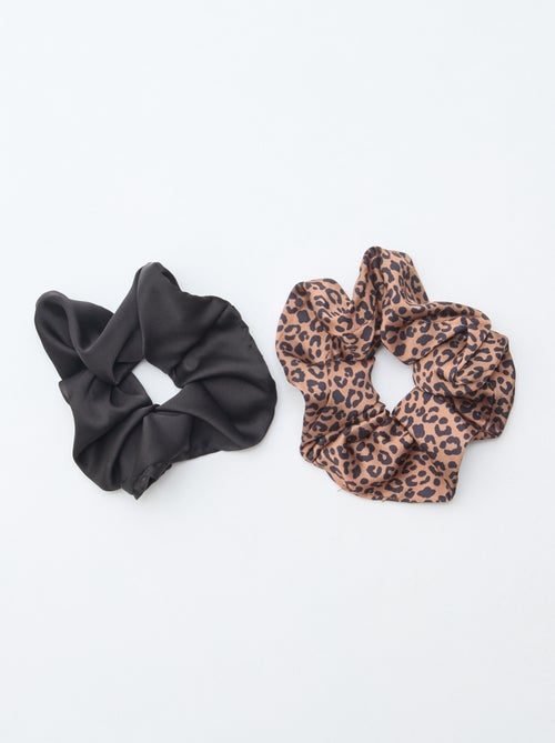 Lot de 2 chouchous satinés - Kiabi