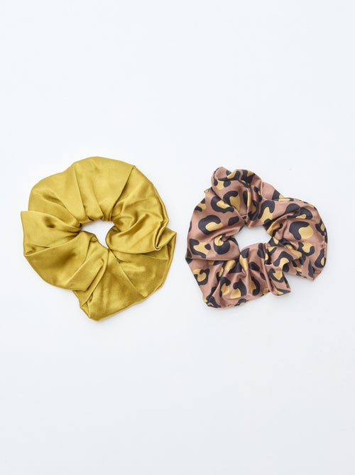 Lot de 2 chouchous satinés - Kiabi