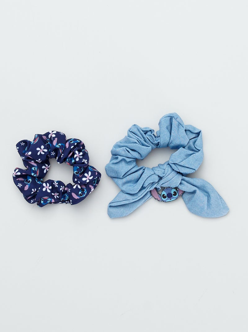 Lot de 2 chouchous 'Stitch' bleu - Kiabi