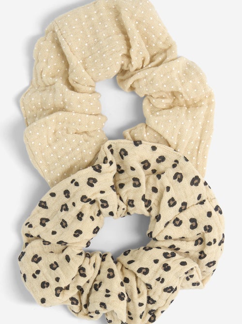 Lot de 2 chouhous imprimés - Kiabi Lot de 2 chouhous imprimés - Kiabi