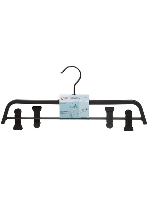 Lot de 2 cintres hang'clip - Kiabi