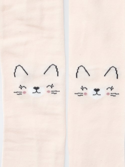 Lot de 2 collants 'chat' - Kiabi