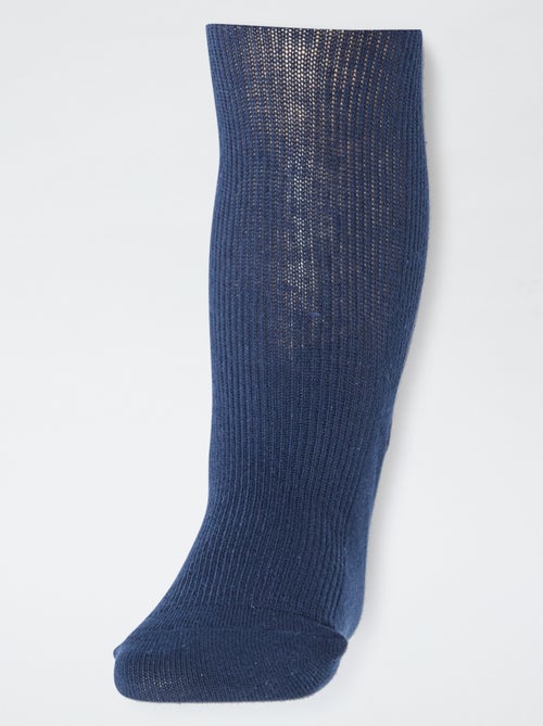 Lot de 2 collants chaud jersey - Kiabi