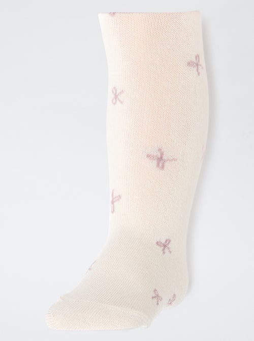 Lot de 2 collants chaud jersey - Kiabi