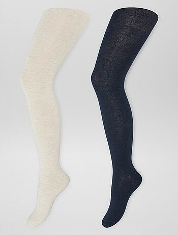 Lot de 2 collants chauds