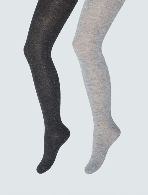 Lot de 2 collants chauds - Kiabi