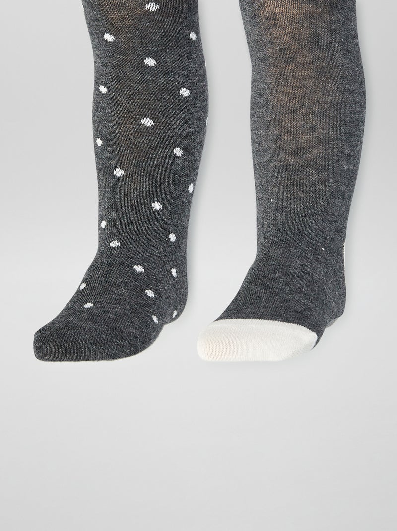 Collants Fins Fantaisie Gris Les Stars De Minuit - 15 Deniers, Taille L, Neuf Sans étiquette