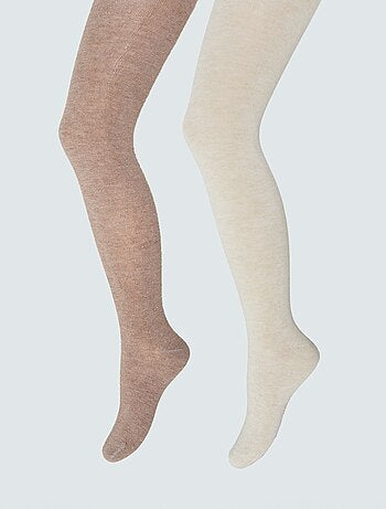 Lot de 2 collants chauds