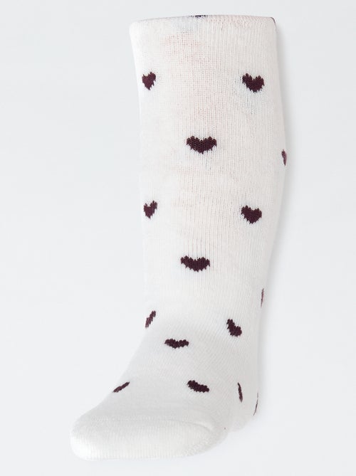 Lot de 2 collants chauds - Kiabi