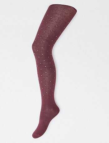 Lot de 2 collants 'panda'