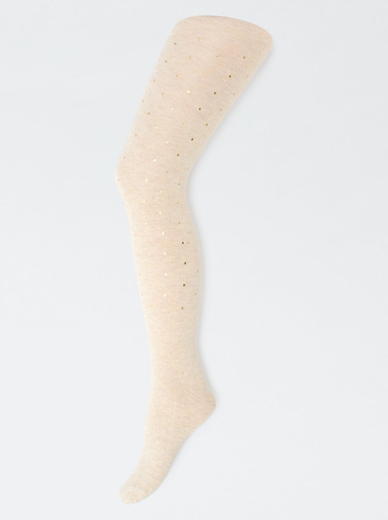 Lot de 2 collants 'cœur' Rouge - Kiabi