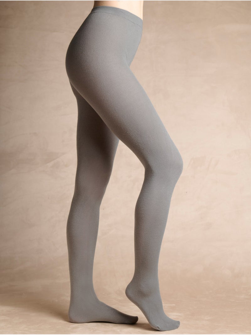 Lot de 2 collants doux - DAXON Gris - Kiabi