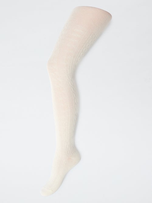 Lot de 2 collants en coton - Kiabi