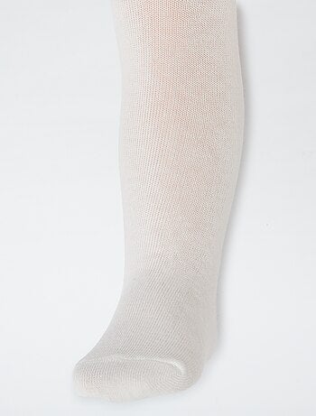 Lot de 2 collants en jersey uni