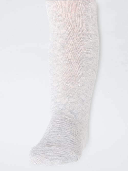 Lot de 2 collants en jersey uni - Kiabi