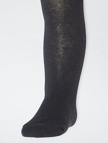 Lot de 2 collants en jersey uni
