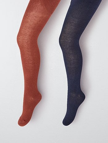 Lot de 2 collants épais