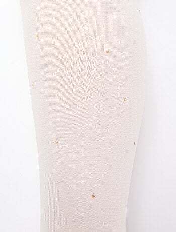 Lot de 2 collants légers fantaisie