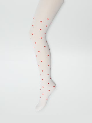 Collants Rayés Rouges Et Noirs - Accessoires/Bas et collants