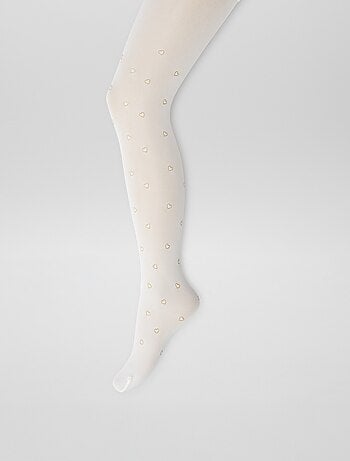 Lot de 2 collants légers fantaisie