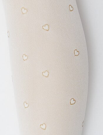 Lot de 2 collants légers fantaisie