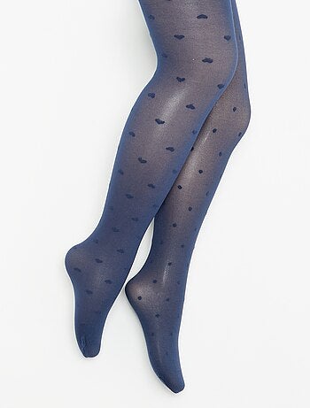 Lot de 2 collants légers imprimés