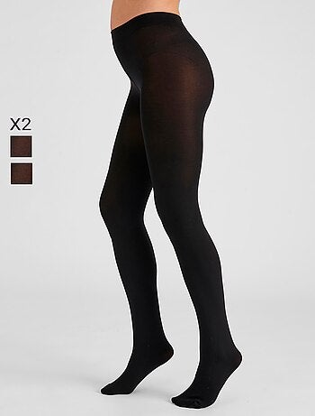 Lot de 2 collants Thermolactyl 100D - Damart