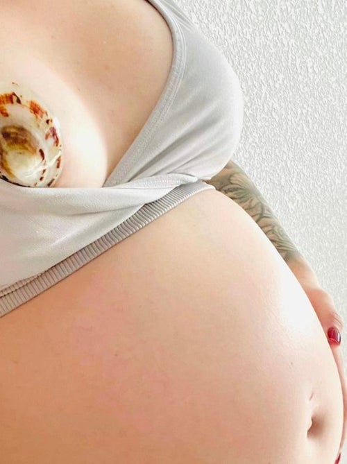 Lot de 2 Coquillages d'allaitement en nacre Taille L - Kiabi