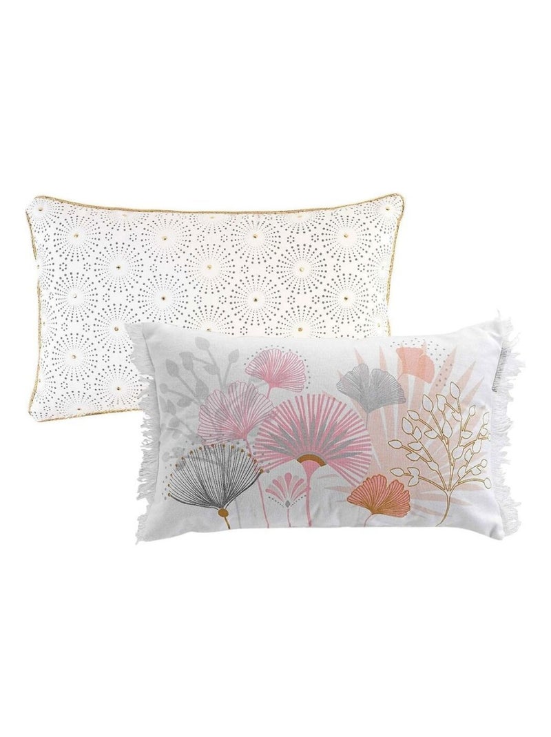 Lot de 2 coussins Astre & Tasya Rose - Kiabi