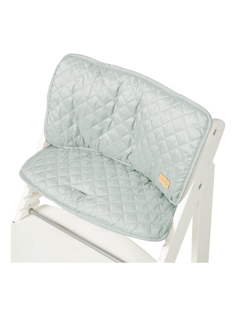 Lot de 2 coussins de chaise haute déperlants 'roba Style' ROBA Vert d'eau - Kiabi