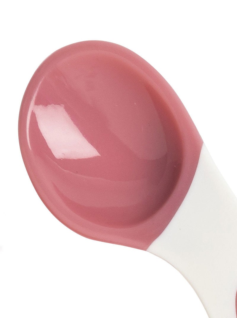 Lot de 2 couverts bébé ergonomiques 4 mois Rose - Kiabi