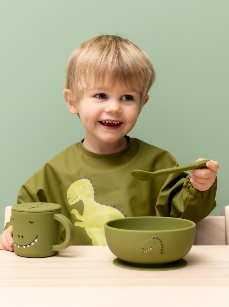 Lot de 2 cuillères en silicone Mr. Dino Vert - Kiabi