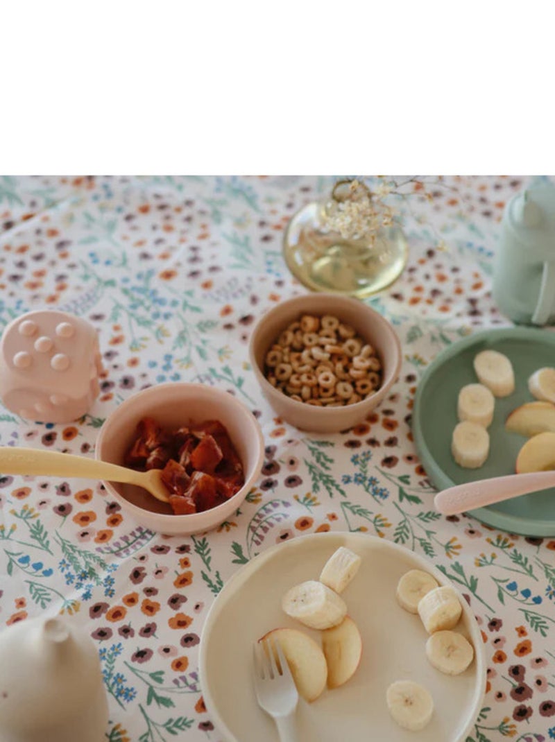 Lot de 2 cuillères silicone Beige/Rose - Kiabi