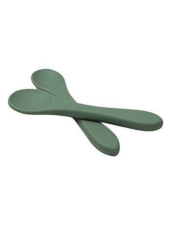 LOT DE 2 CUILLÈRES SILICONE