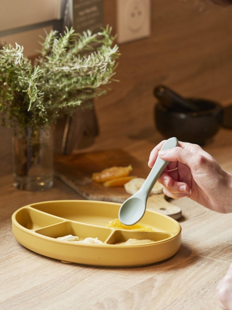 LOT DE 2 CUILLÈRES SILICONE Vert - Kiabi