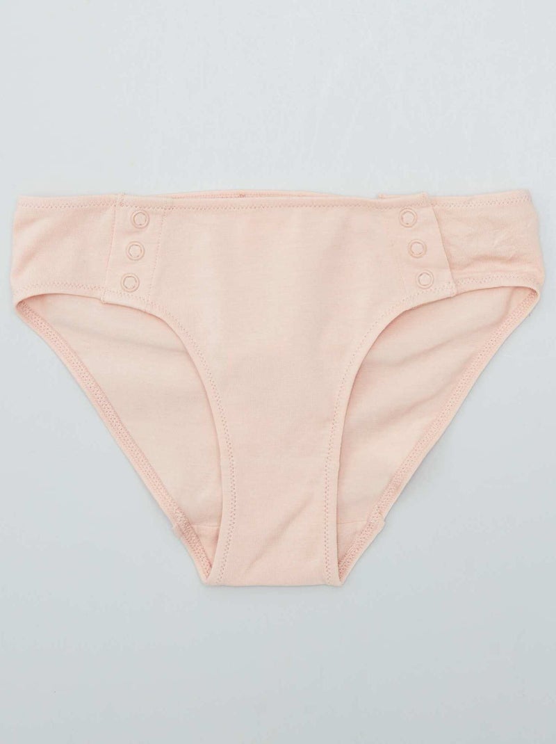 Lot de 2 culottes - So Easy Gris/rose - Kiabi