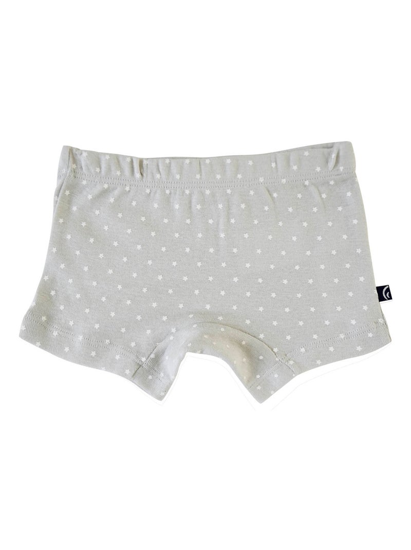 LOT DE 2 CULOTTES 12/24 MOIS ARSENE Gris Jaune - Kiabi