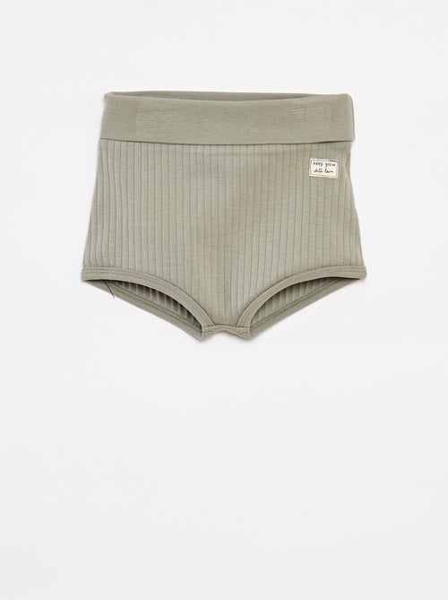 Lot de 2 culottes à enfiler - cradle to cradle - Kiabi