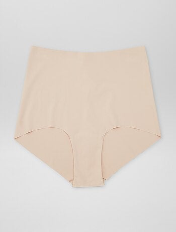 Lot de 2 culottes à taille haute invisible