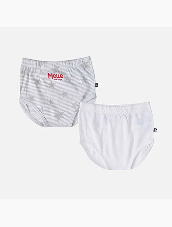 LOT DE 2 CULOTTES BEBE ENERSTINA