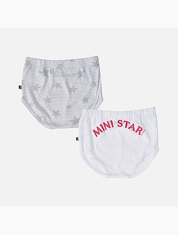 LOT DE 2 CULOTTES BEBE ENERSTINA