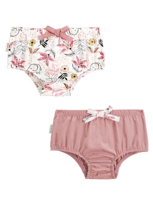 Lot de 2 culottes bébé Singapour - Kiabi